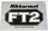 Instructions for Nikon Nikkormat FT2, German